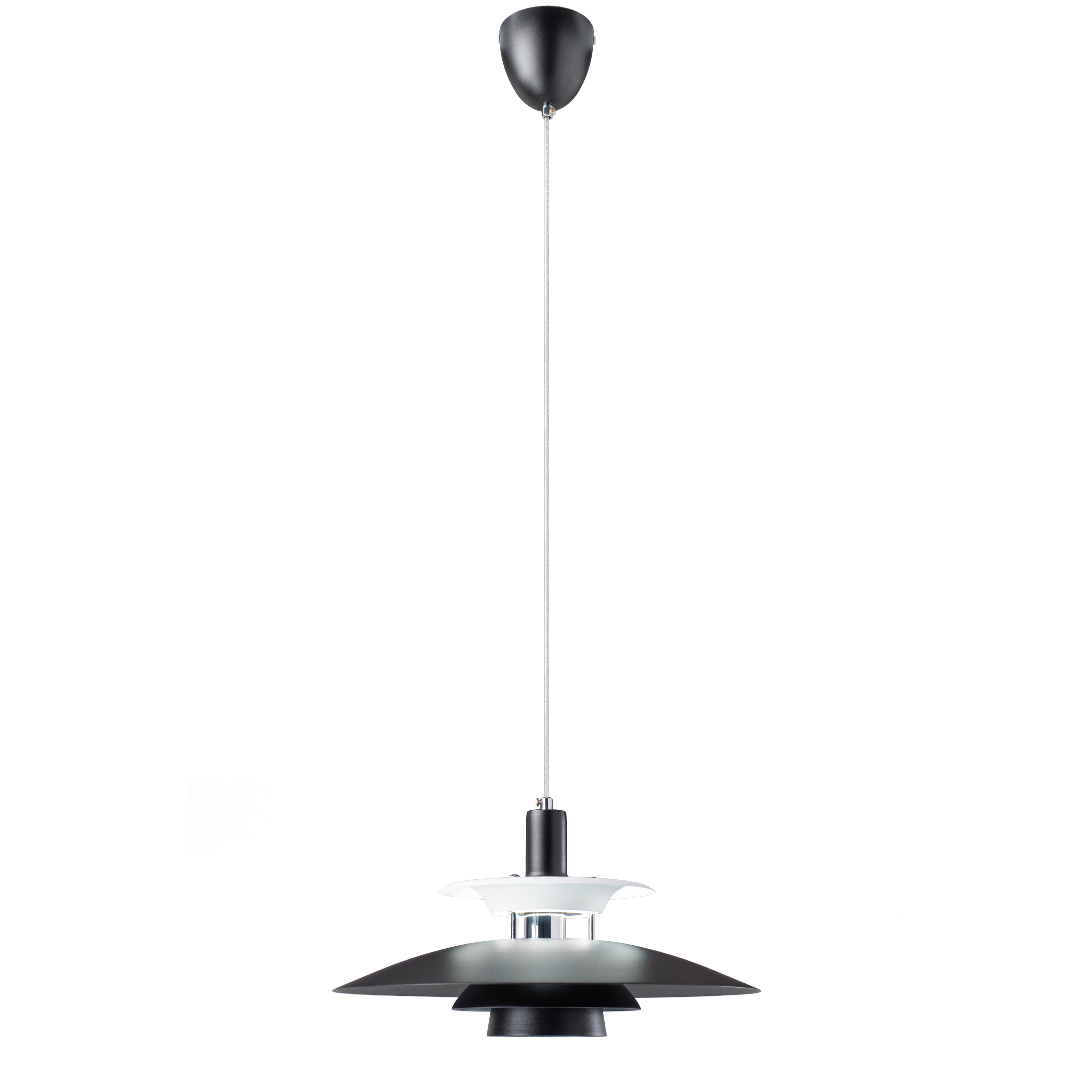 Cтильный подвесной светильник Skandilight Black